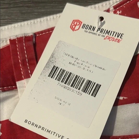 Patriotic Star and Stripe Women's Shorts - Picture 3 of 7